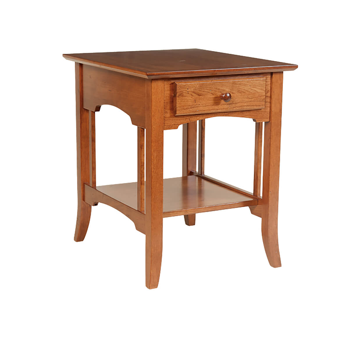 Read more about the article Montgomery Village Rectangular End Table with Shelf