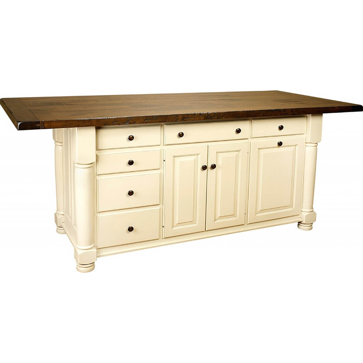 Read more about the article Turned Leg Kitchen Island Cabinet