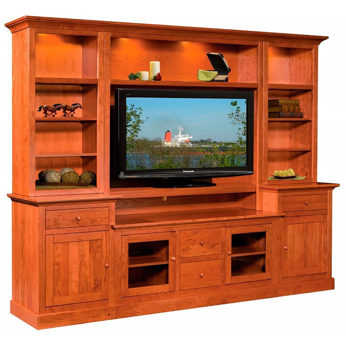Read more about the article Clark Cabin Creek Style Plasma Wall Unit