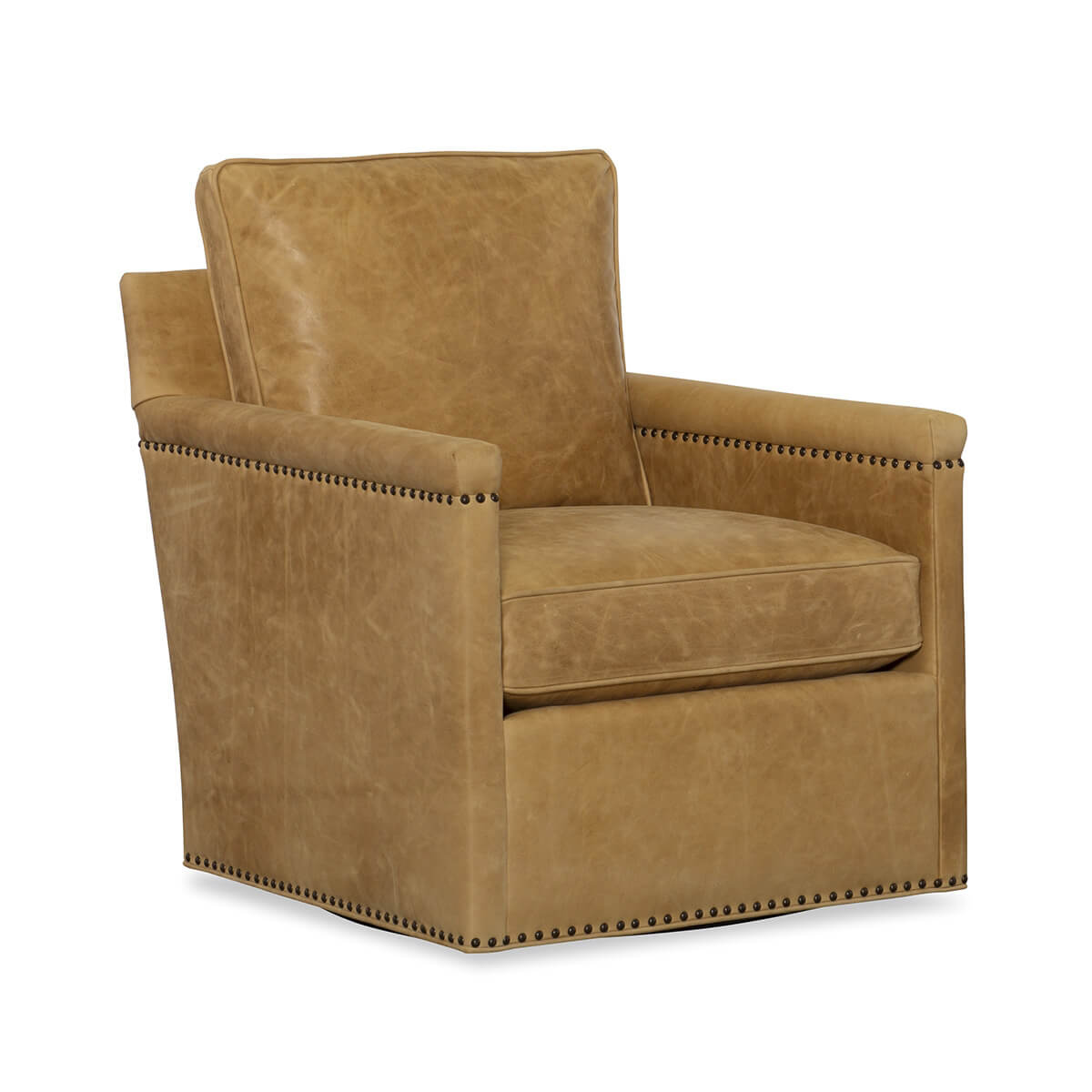 Read more about the article Leather Brooklyn Swivel Chair
