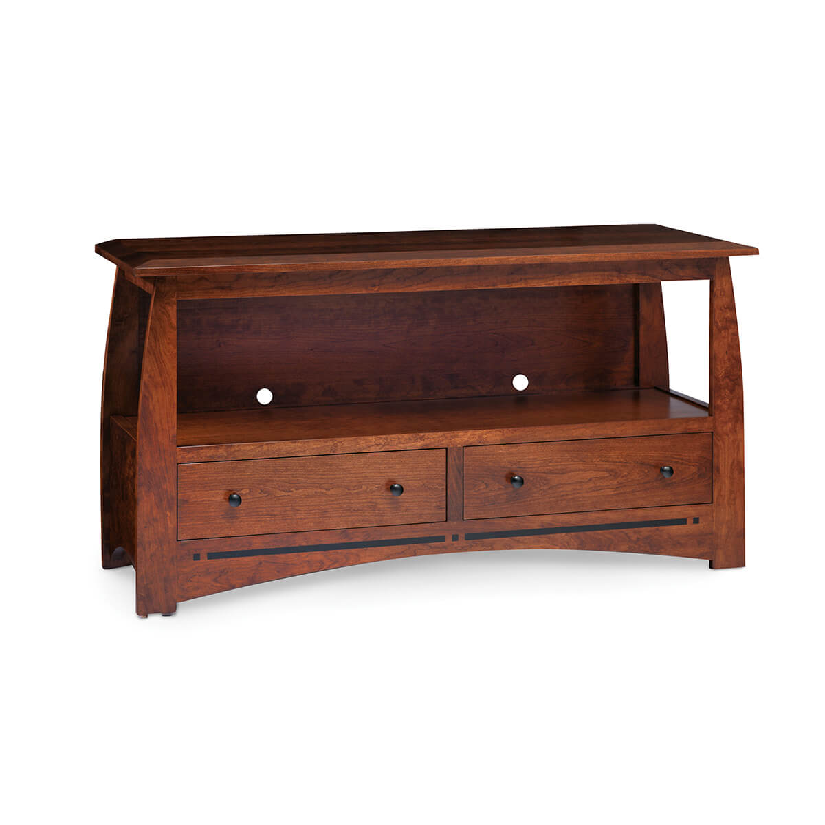 Read more about the article Aspen 2-Drawer Open TV Stand with Inlay