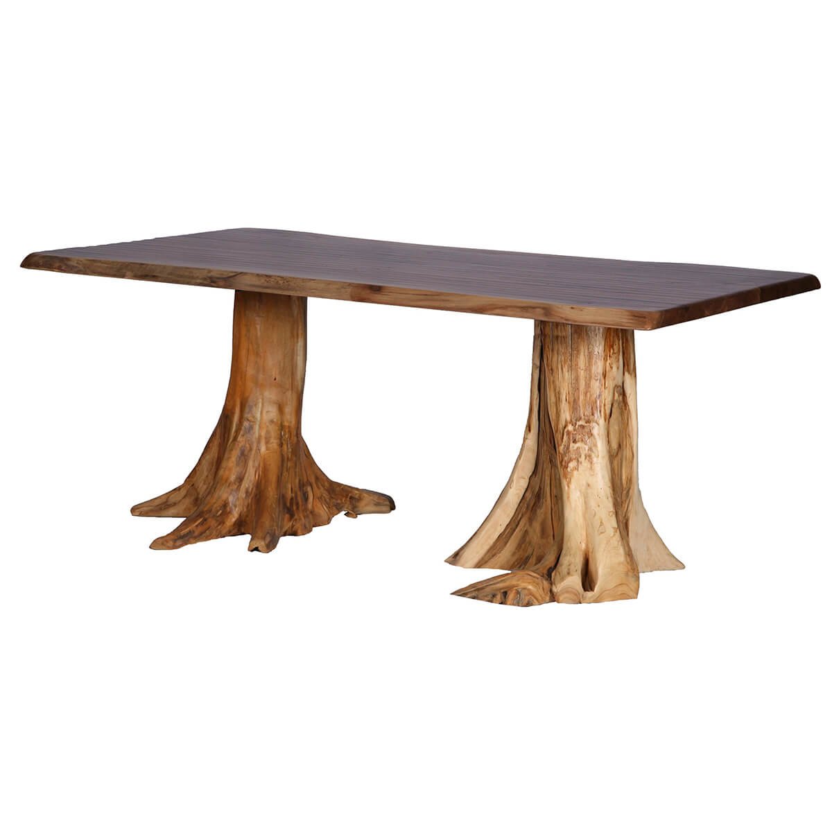 Read more about the article Live Edge Double Stump Table