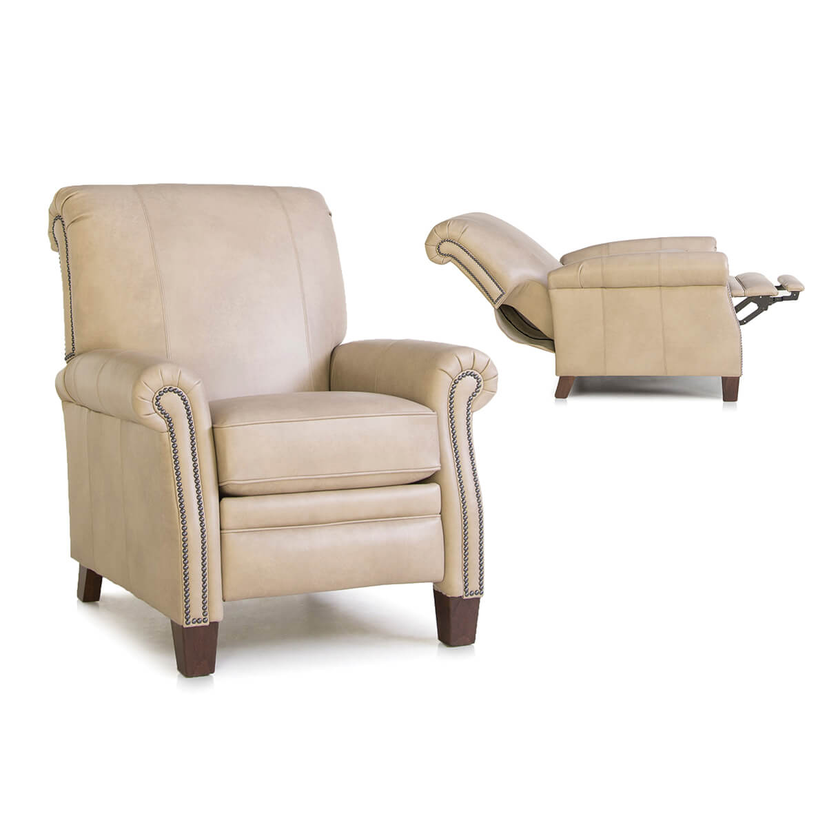 Read more about the article Leather Pressback Recliner