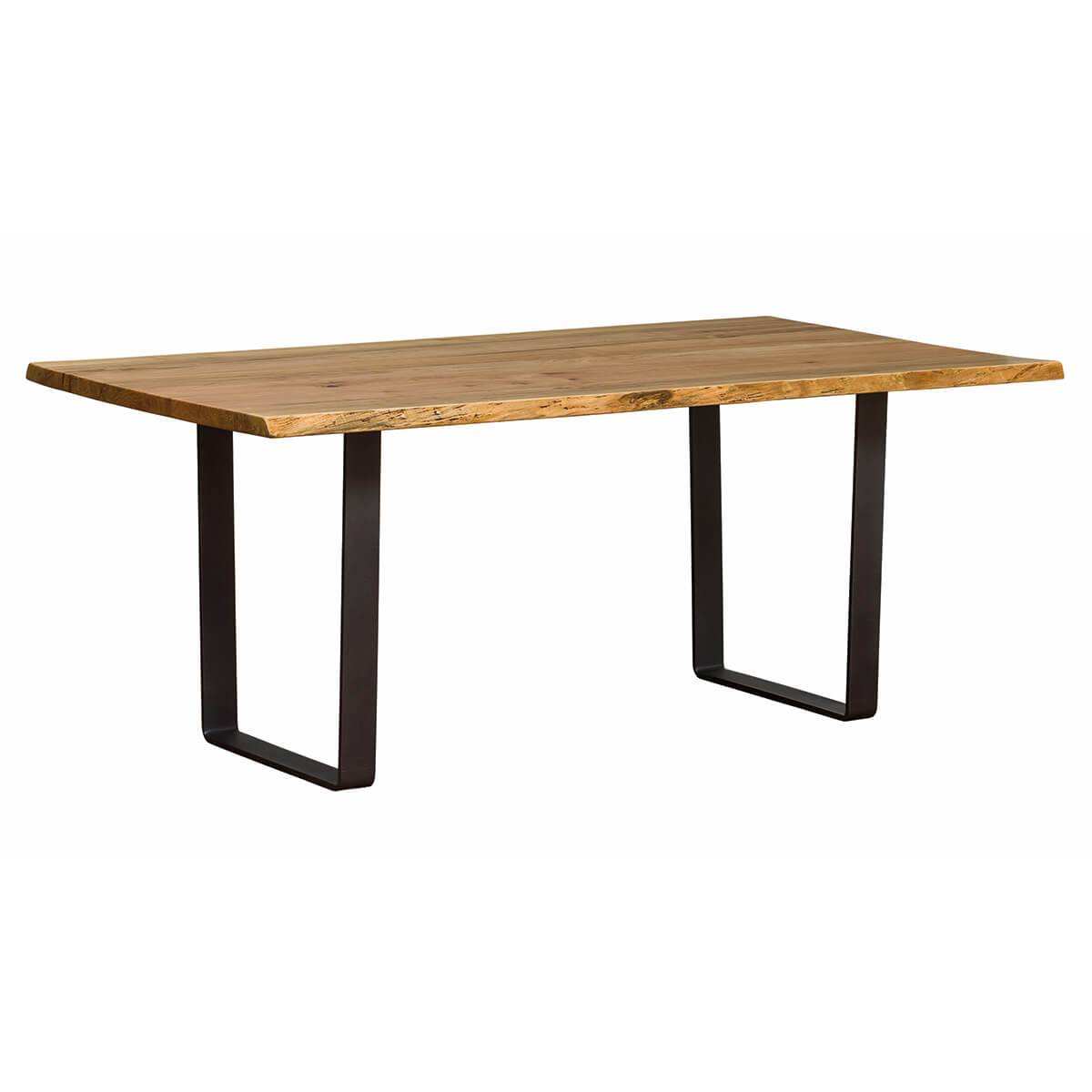 Read more about the article Live Edge Dining Table with U Base