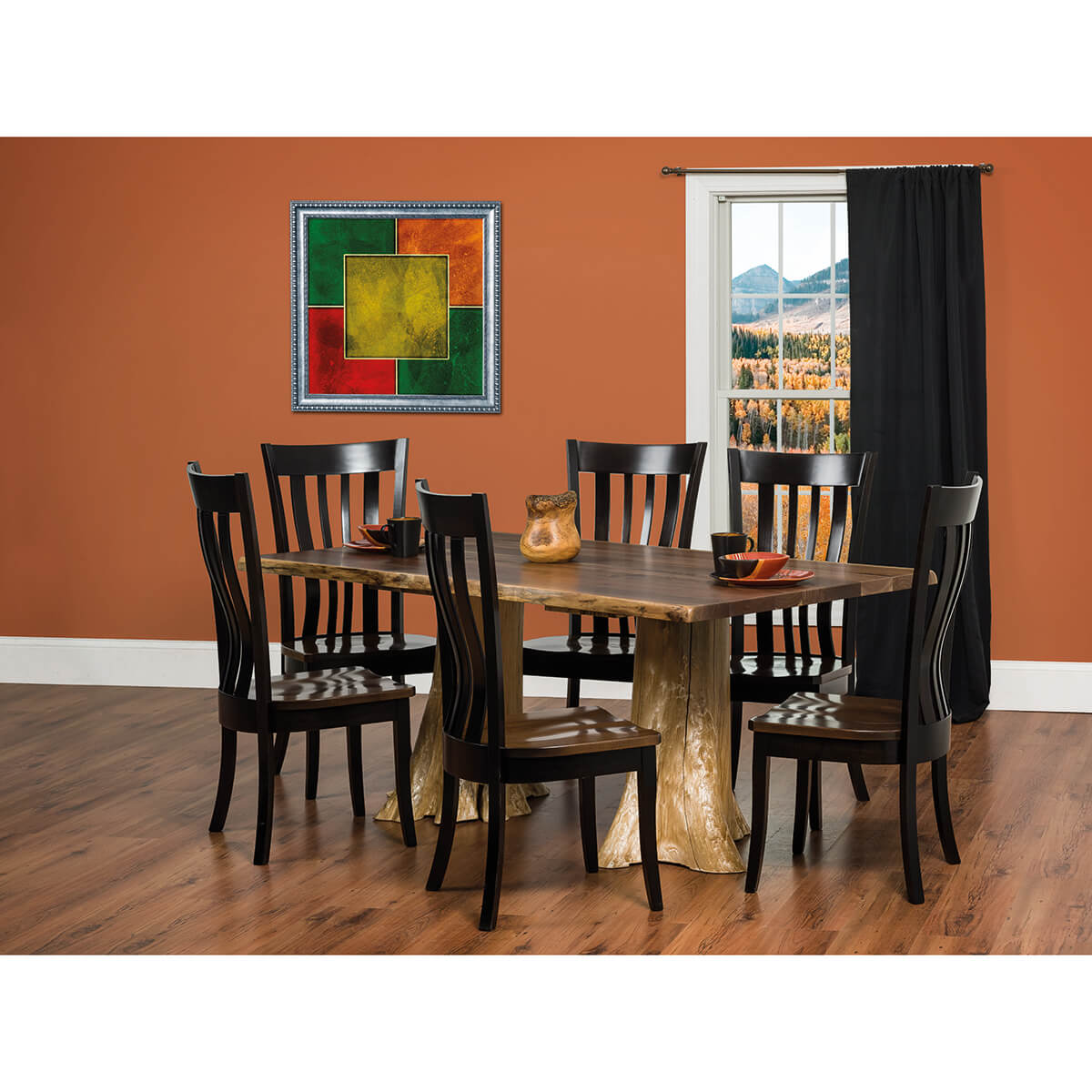 Read more about the article Live Edge Double Stump Dining Collection
