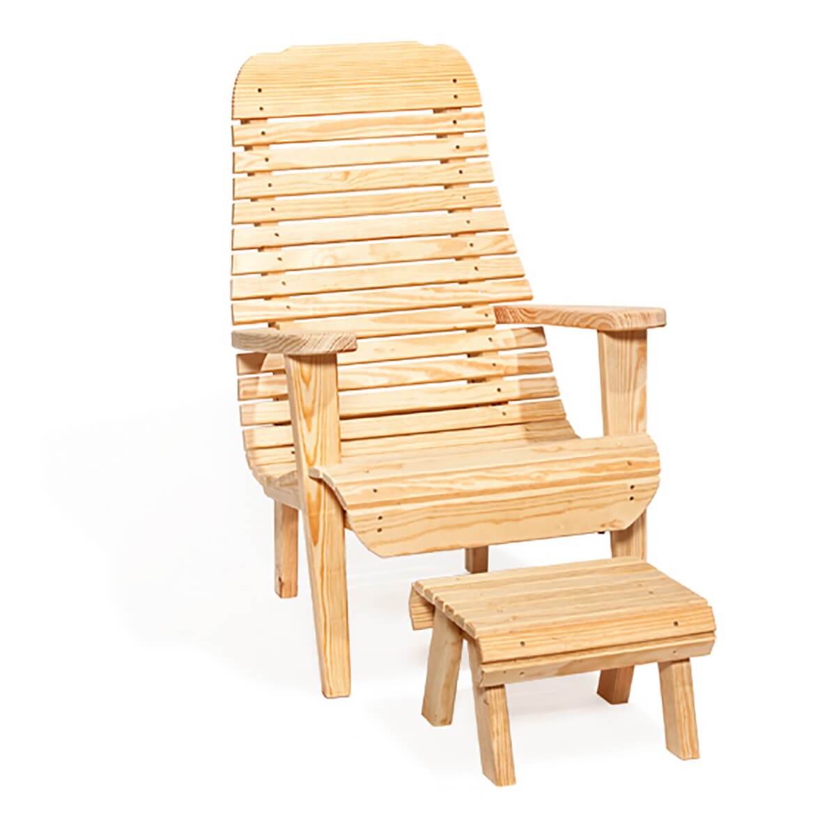 Read more about the article Easy Chair and Foot Stool – Wood