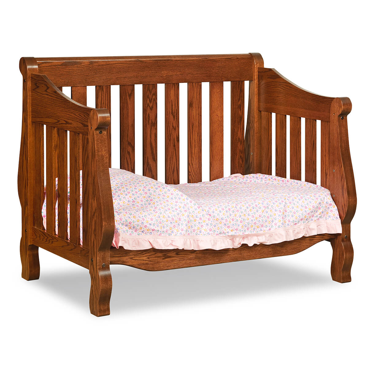 Read more about the article Sleigh Convertible Crib – Day Bed Conversion