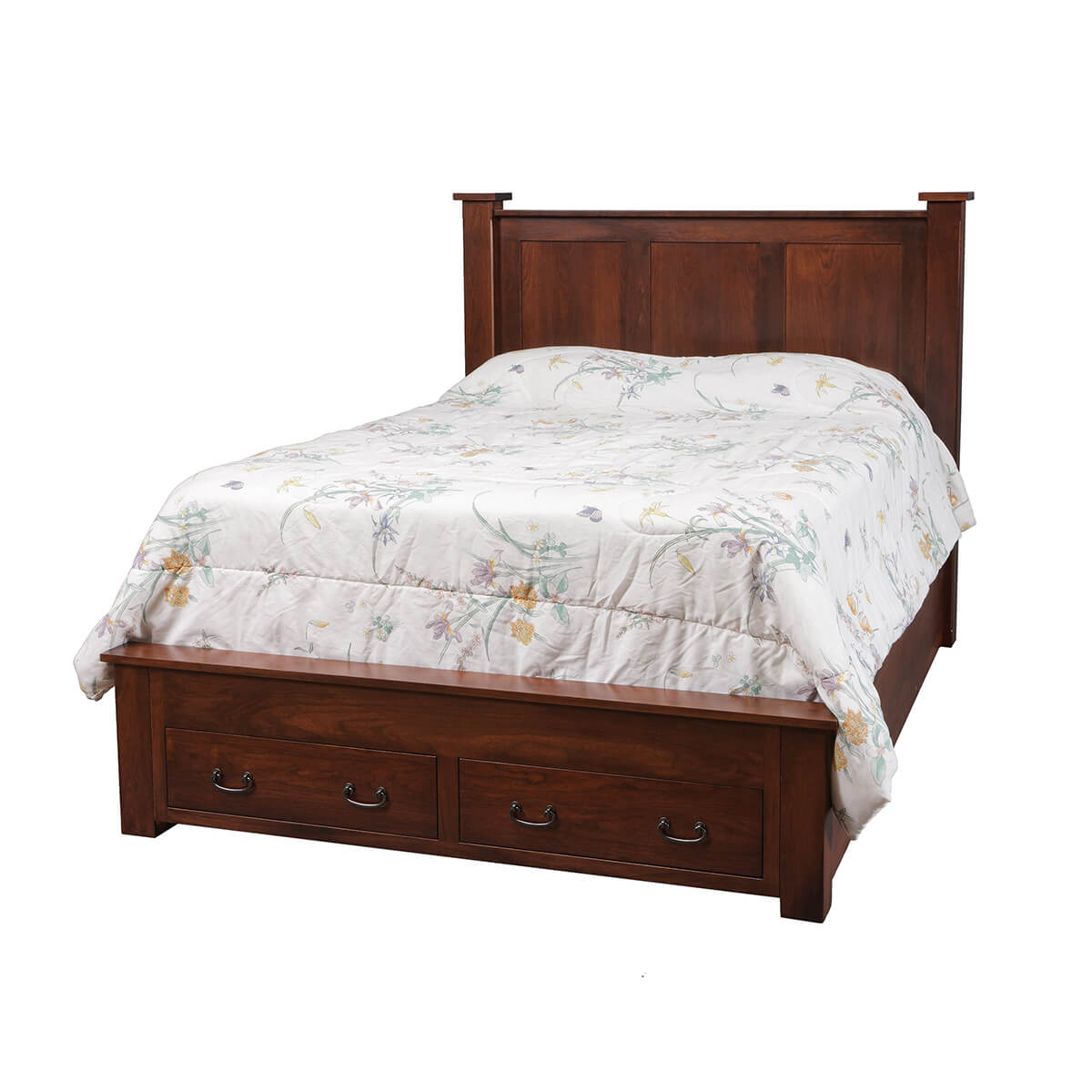 Read more about the article Treasure Pedestal Bed with Two Footboard Drawers