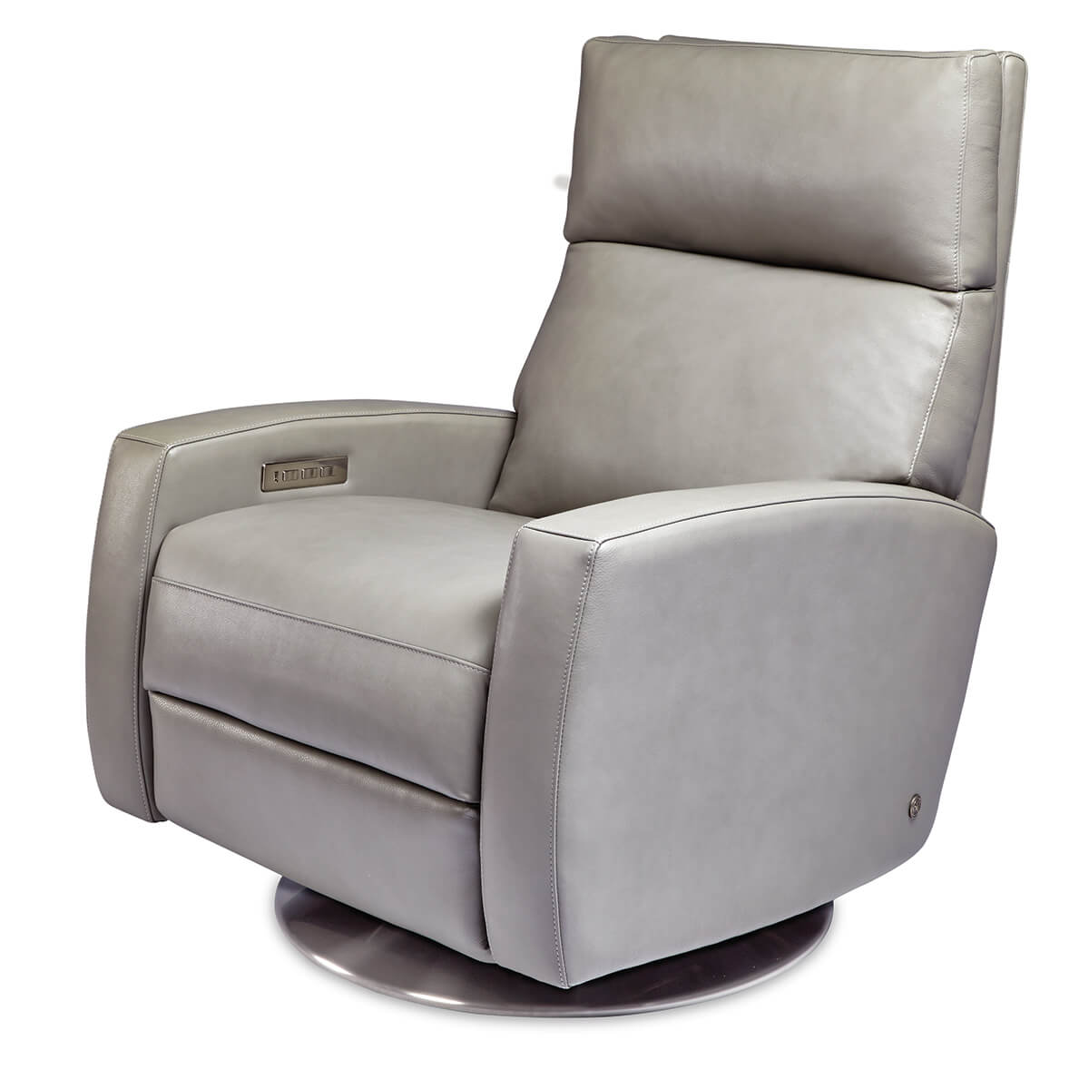Read more about the article Elliot Swivel Recliner – Leather