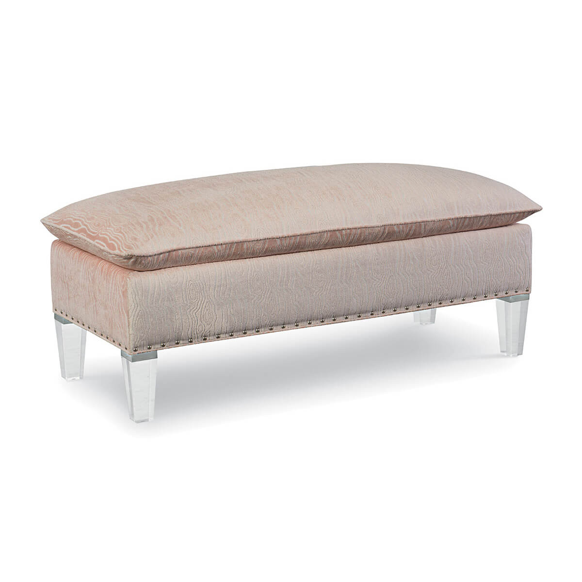 Read more about the article Paris Ottoman with Acrylic Legs