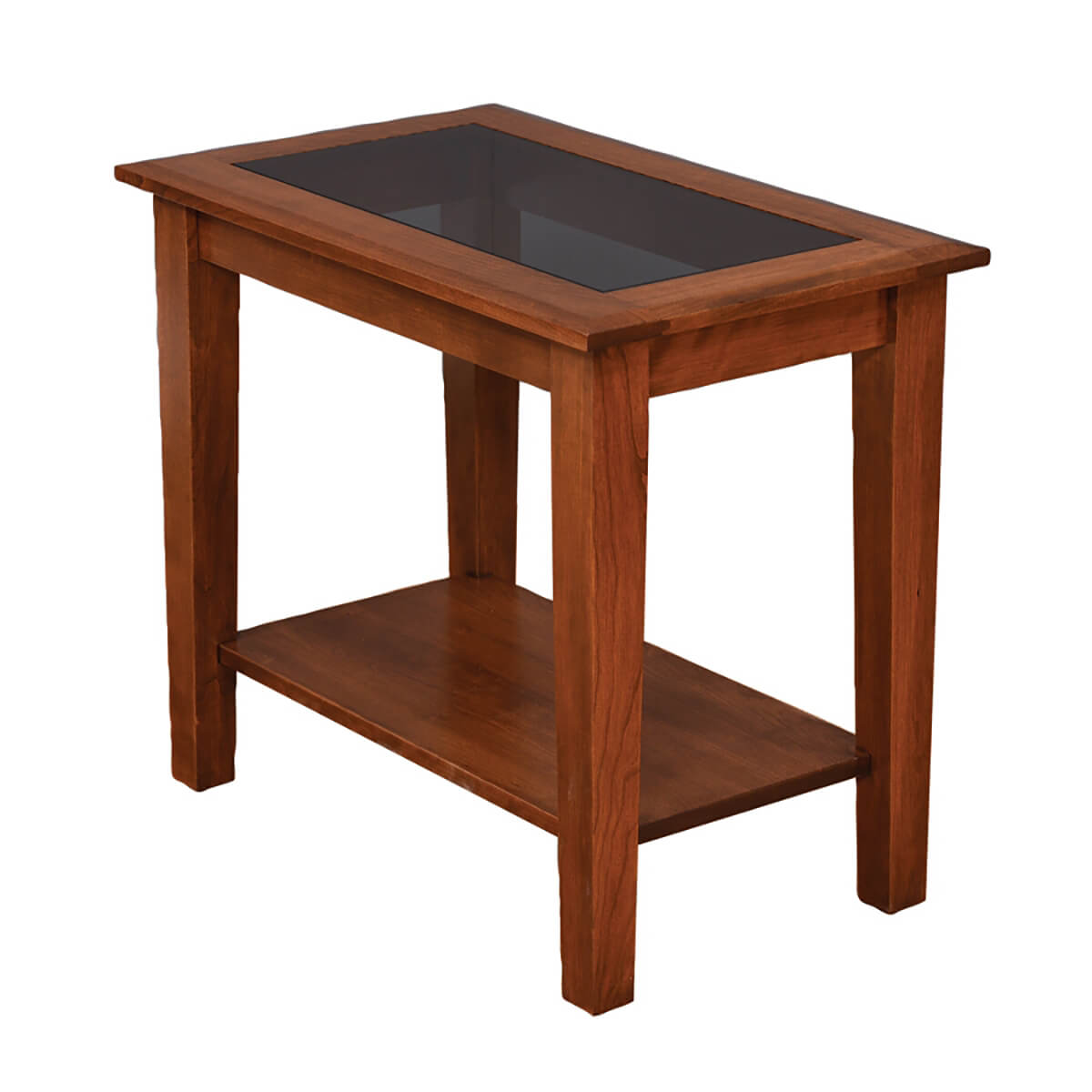 Read more about the article Deluxe Shaker Glass Top End Table