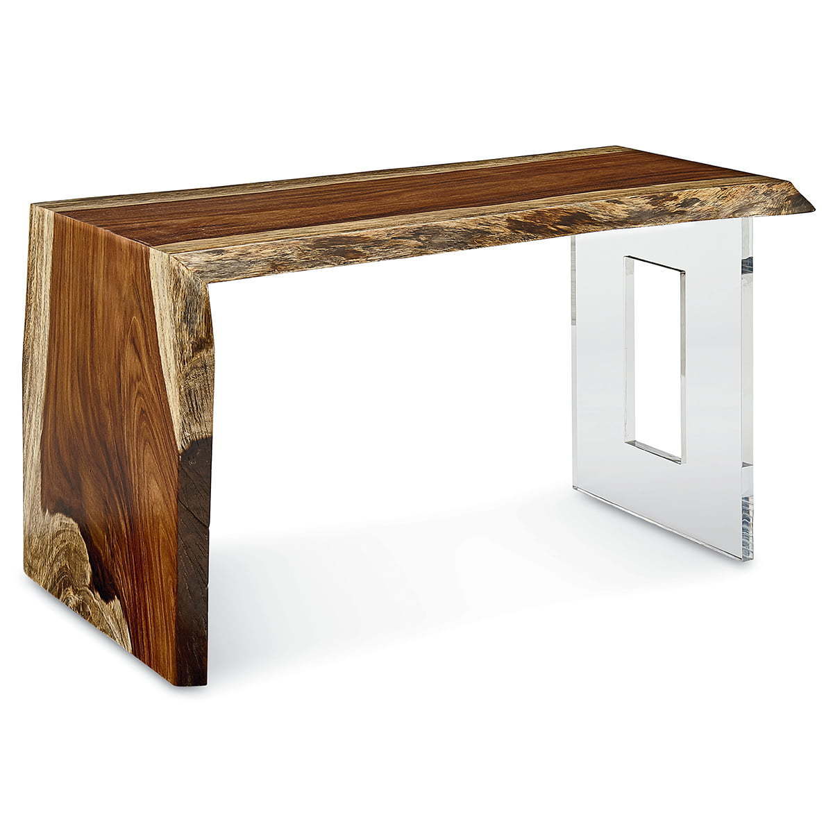 Read more about the article Live Edge Waterfall Desk
