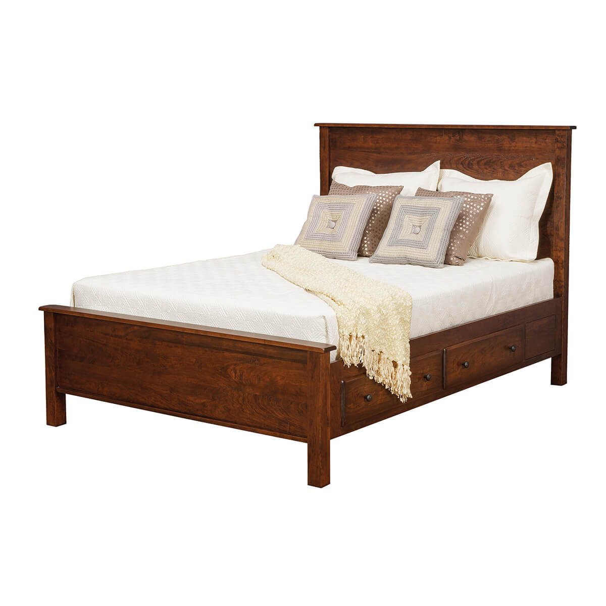 Read more about the article Lewiston Panel Supreme Bed with 2 Drawers Per Side